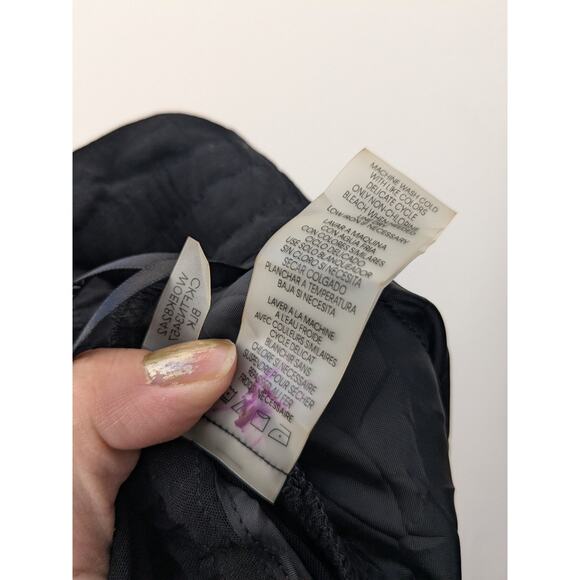 Calvin Klein Women's Pants Wide Leg Drawstring Solid Black Size 3XL NWT - Picture 14 of 15